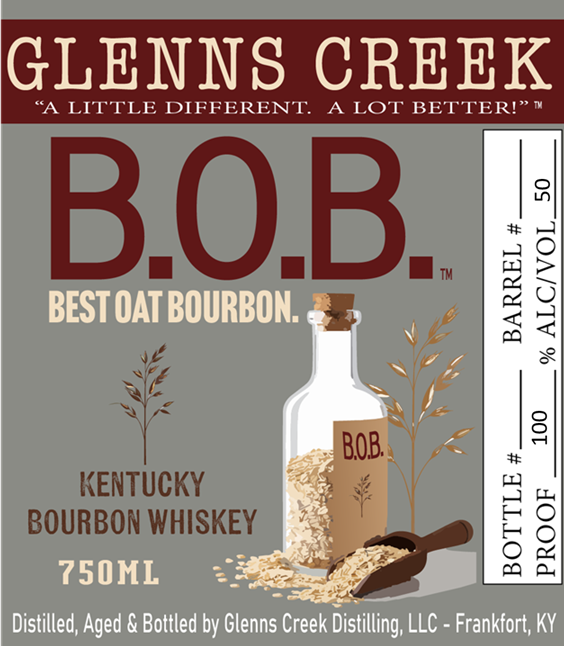BARREL #2 B.O.B Best Oated Bourbon WE DON'T SHIP THIS PRODUCT!